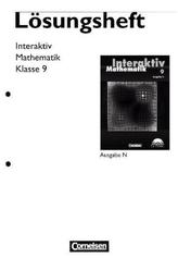9. Schuljahr, Lösungen zum Schülerbuch