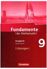 9. Schuljahr, Lösungen zum Schülerbuch