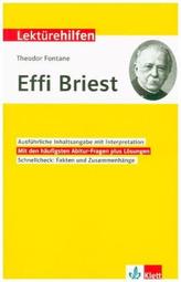 Lektürehilfen Theodor Fontane Effi Briest