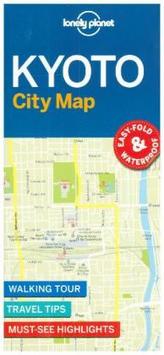 Lonely Planet Kyoto City Map