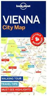 Lonely Planet Vienna City Map