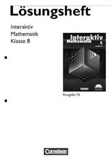 8. Schuljahr, Lösungen zum Schülerbuch