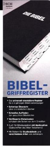 Bibel-Griffregister schwarz