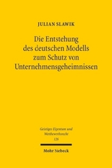 Die Entstehung des deutschen Modells zum Schutz von Unternehmensgeheimnissen