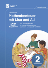 Komm mit ins Matheabenteuer mit Lisa und Ali Kl. 2, DVD-ROM