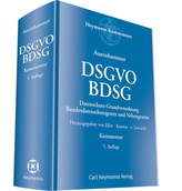 DSGVO / BDSG, Kommentar