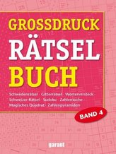 Grossdruck-Rätselbuch. Bd.4
