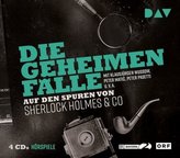 Die geheimen Fälle - Auf den Spuren von Sherlock Holmes & Co, 4 Audio-CDs