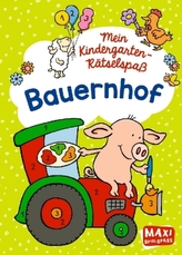 Mein Kindergarten-Rätselspaß - Bauernhof