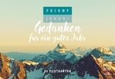 Feiert Jesus! Gedanken für ein gutes Jahr - Postkartenbuch