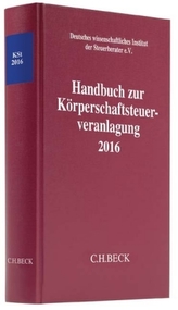 Handbuch zur Körperschaftsteuerveranlagung 2016