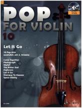 Pop for Violin, m. Audio-CD. Bd.10
