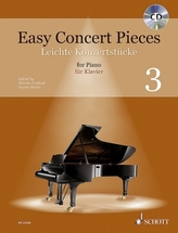 Easy Concert Pieces, für Klavier, m. Audio-CD. Bd.3