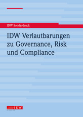 IDW Verlautbarungen zu Governance, Risk und Compliance