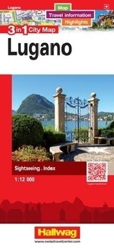 3 in 1 City Map Lugano