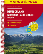 MARCO POLO Reiseatlas Deutschland /Germany /Allemagne 2018/2019