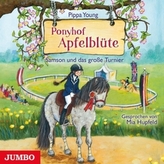 Ponyhof Apfelblüte - Samson und das große Turnier, 1 Audio-CD