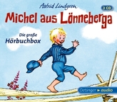 Michel aus Lönneberga - Die große Hörbuchbox, 3 Audio-CDs