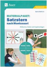 Materialpaket Satzstern nach Montessori
