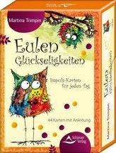 Eulen-Glückseligkeiten, 44 Meditationskarten m. Anleitung