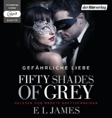 Fifty Shades of Grey - Gefährliche Liebe, 2 MP3-CDs