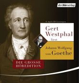 Gert Westphal liest Johann Wolfgang von Goethe, 6 MP3-CDs