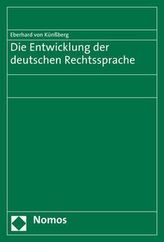 Die Geschichte der deutschen Rechtssprache