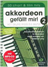 Akkordeon gefällt mir!, m. Audio-CD. Bd.2