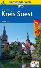 BVA Radwanderkarte Radwandern im Kreis Soest 1:50.000