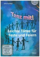 Tanz mit! - Leichte Tänze, m. 1 Audio-CD, m. 1 Audio-DVD, m. 1 Buch