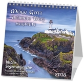 Möge Gott deinen Weg segnen, Postkartenkalender 2018