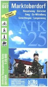 Amtliche Topographische Karte Bayern Marktoberdorf