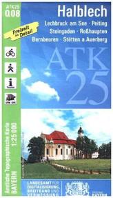 Amtliche Topographische Karte Bayern Halblech