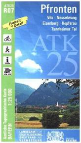 Amtliche Topographische Karte Bayern Pfronten
