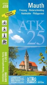 Amtliche Topographische Karte Bayern Mauth