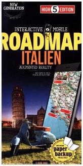 High 5 Edition Interactive Mobile Roadmap Italien. Italy / Italia