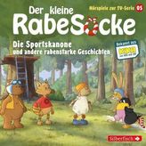 Der kleine Rabe Socke - Die Sportskanone und andere rabenstarke Geschichten, 1 Audio-CD