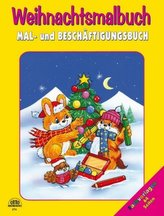 Weihnachts-Mal und Beschäftigungsbuch