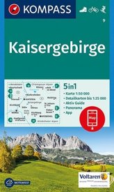 Kompass Karte Kaisergebirge