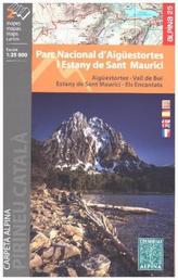 Wanderkarte Park National Aiguestortes