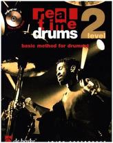 Real Time Drums, m. Audio-CD. Level.2
