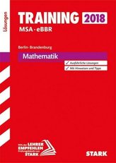 Training Mittlerer Schulabschluss 2018 - Berlin/Brandenburg - Mathematik Lösungen