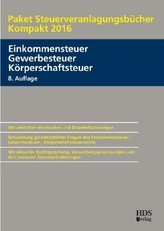 Paket Steuerveranlagungsbücher Kompakt 2016, 3 Bde.