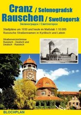Stadtplan Cranz / Selenogradsk und Rauschen / Swetlogorsk