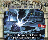 Gruselkabinett-Box 5, 3 Audio-CDs