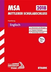 Mittlerer Schulabschluss 2018 - Hamburg - Englisch, mit MP3-CD