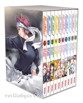 Food Wars - Shokugeki No Soma, im Sammelschuber mit Extra, 10 Bde.. Bd.1-10