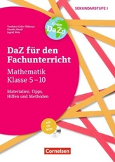 DaZ für den Fachunterricht, Mathematik Klassen 5-10 m. CD-ROM