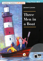 Three Men in a Boat, w. Audio-CD