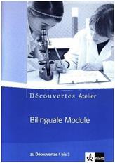 Bilinguale Module zu Découvertes 1 bis 3, Kopiervorlagen mit Multisession-CD